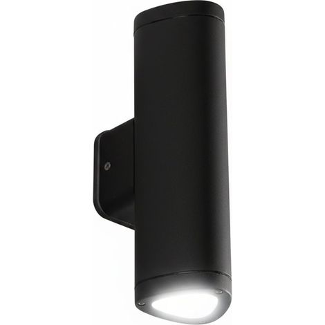 Applique d'extérieur moderne IP54 en aluminium Rav 2 - Noir (1/2)