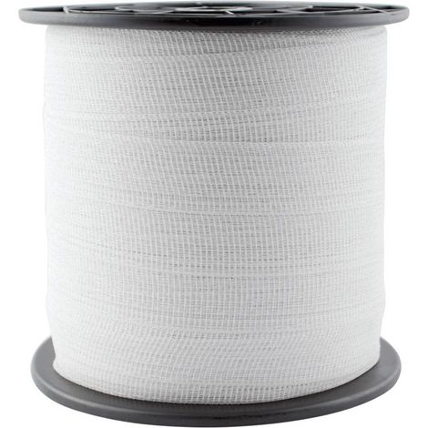 Bande de clôture électrique de 4 cm en rouleau de 200m avec 8 conducteurs en acier de 0,16 mm