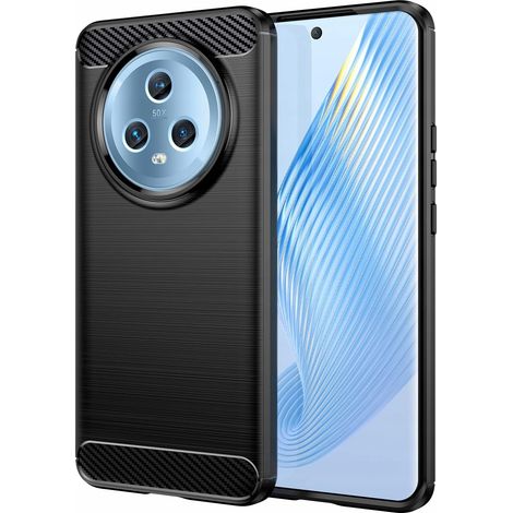 Custodia in TPU Honor Magic 5 Pro BoerHang nera antiscivolo