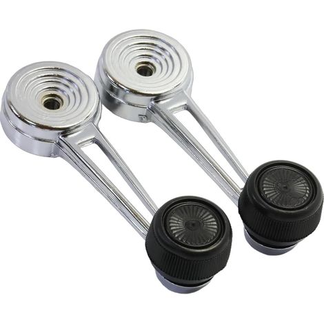 Manivelle de fenêtre facile à installer - Accessoire de rechange compatible avec F100 1978-1996 - Manivelle de fenêtre avant/arrière (1/4)