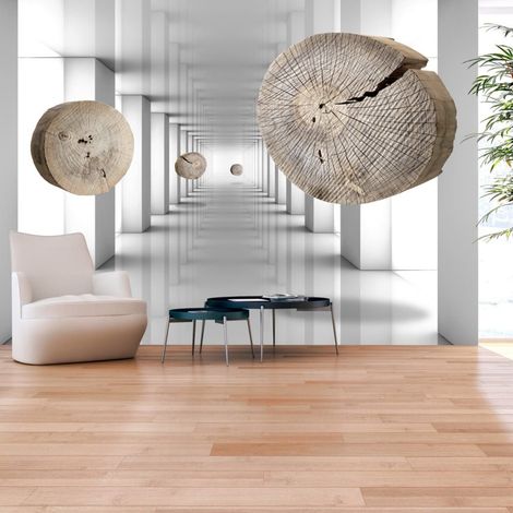 Papier peint couloir inventif - 150 x 105 cm (1/4)