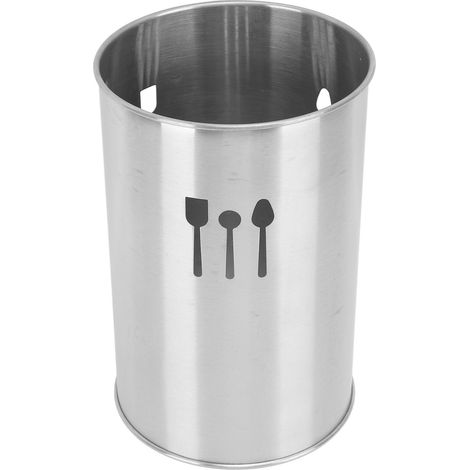 Porte-baguettes en acier inoxydable 304 multifonction élégant pour couteaux et fourchettes, rangement de cuisine (1/5)
