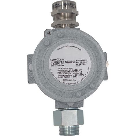 SG895 ATEX explosionsgeschützte LPG-Gasmesssonde - 4-20 mA katalytischer Sensor