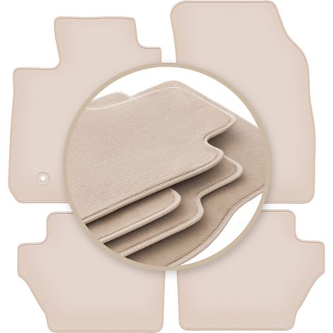 Hochwertige beige Fußmatten für: Ford EcoSport MK2 Crossover 2012-2017 (1/5)