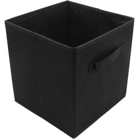 Compartiments de rangement, boîte de rangement pliable en tissu résistant avec poignées, pour organiser votre garde-robe. (1/5)