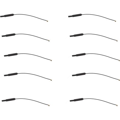 10 antennes à ressort intégrées NZ2.4GTG003, 3 dBi, antennes de réception omnidirectionnelles à tube de cuivre 2,4 GHz adaptées aux drones de maison intelligente. (1/5)
