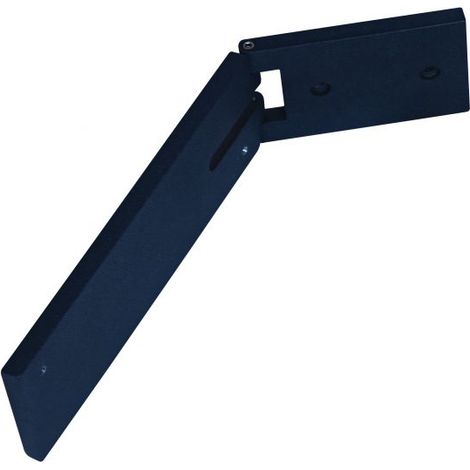 Base pour Installation au Sol ou Murale pour Applique Murale Extérieure IP65 Gris Foncé ZAMBELIS FS (1/2)