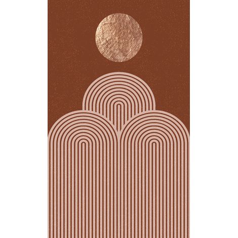 Papier peint panoramique - Boho - 390 cm x 653 cm (1/2)