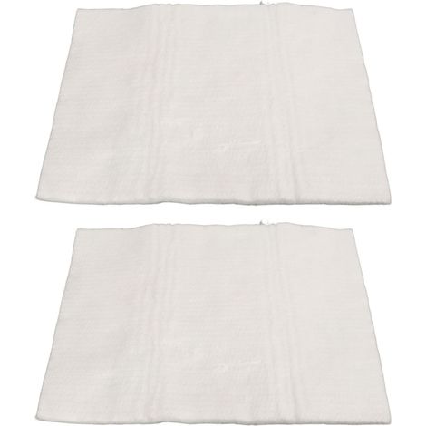 Lot de 2 silencieux d'échappement de moto en coton et fibre de verre, 35 x 25 cm, tissu d'emballage insonorisant (1/5)