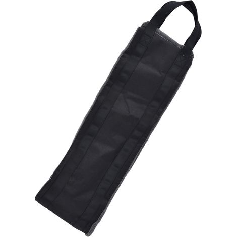 Écharpe de transport pour chien - Simple, efficace, facile à déplacer, compacte, portable et pliable - Accessoire pour animaux de compagnie - Utilisation intérieure et extérieure - Gris (1/5)