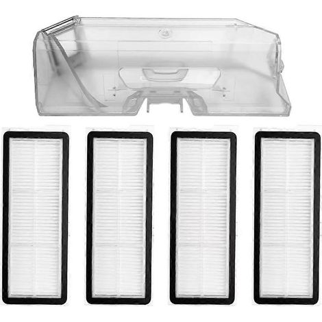 Filtre de Roborock Q Revo Maxv / P10 Pro Dust Bin Box HEPA Filtre Robot Aspirateur Accessoire Spare (1/5)