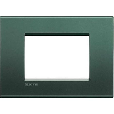Bticino livinglight placca 3 moduli colore park lna4803pk
