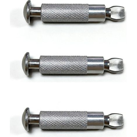 Clous de fixation en acier inoxydable 304, clous de ponçage, argentés, paquet de 10 (1/5)