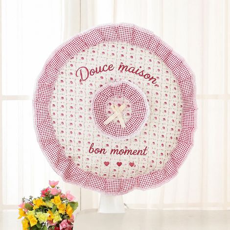 Housse de protection anti-poussière pour ventilateur à motif floral 48 cm réf 9267 100 g – Livraison gratuite