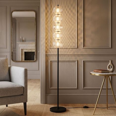 Stehleuchte Standlampe LED Schlafzimmerlampe Wohnzimmerlampe Stufenschalter (1/5)