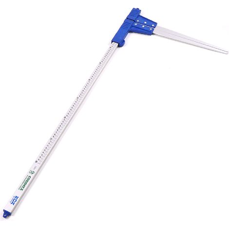 KOX – Pied à coulisse 80 cm – Jauge de précision en métal léger – Mesure intérieure et extérieure – Pour professionnels et amateurs avertis