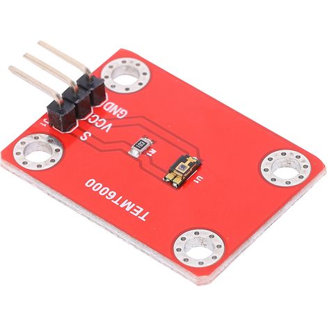 Module de capteur de lumière ambiante TEMT6000 : détection de l'intensité lumineuse par signal analogique, plage d'éclairement de 1 à 5 000 lux. (1/5)