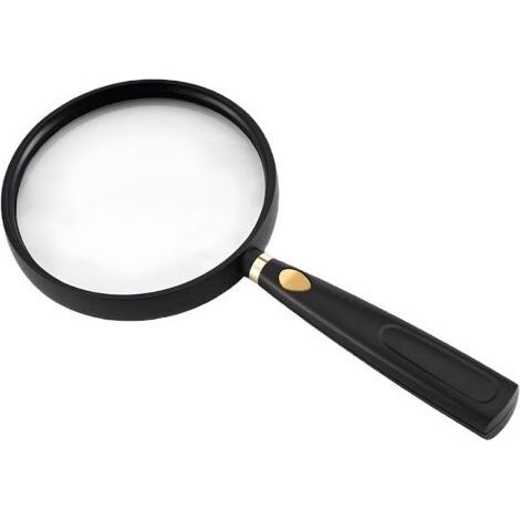 Loupe 5X Grossissante Loupe De Lecture Âgées Et Enfants Loupes 90mm pour Inspection pour Livres Scientifiques Journaux Lecture Insectes PasseTemps (1/5)
