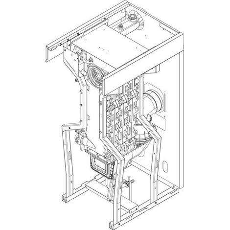 Ersatzteil 8738804593 Kesselblock CLA-1 4Gld (l) everp von BOSCH - 8738804593