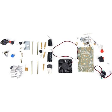 Module Régulateur De Tension Ajustable - LM338K - 3 A - Entrée AC/DC - Sortie À Bornier - Protection Par Fusible Auto-Réinitialisable (1/5)