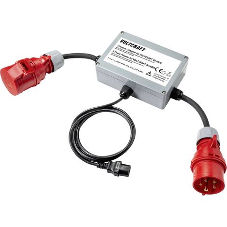 VOLTCRAFT VC GT 6001 32A N/A Adattatore di misurazione trifase CEE 32 A.  1 pz. (1/4)