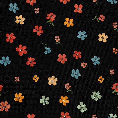 Tela decorativa para exteriores Oxford - Motivo floral I DX5655 (1/5)
