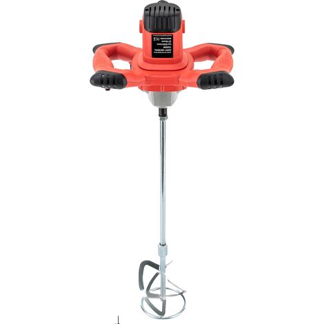Hormigonera eléctrica, 1500 W de potencia, 6 velocidades regulables. (1/2)