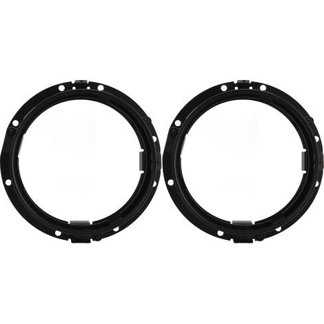 Anillo redondo para faro delantero de 7 pulgadas, soporte de montaje para faro delantero, anillo de retención del bisel para Wrangler JK 2007-2018, 2 piezas (1/5)