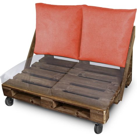 Coussin multi-usages Patagonia extérieur Corail 60x60 Corail