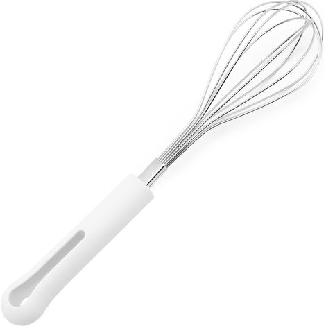 FACKELMANN batidor varillas silicona inoxidable colpi , Batidor varillas silicona inoxidable colpiBatidor de varillasColor Blanco.