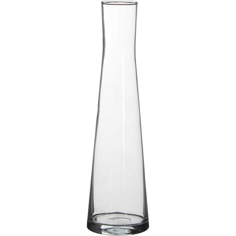 Mica Decorations Vase Ixia glass 30 x 8 cm transparent Vase