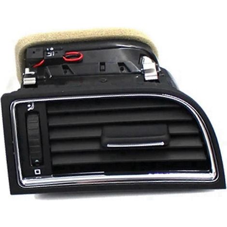 Grille de sortie d'air de climatisation pour tableau de bord de voiture Superb 2 MK2 3T 2008-2015, référence 3T08197 (1/4)