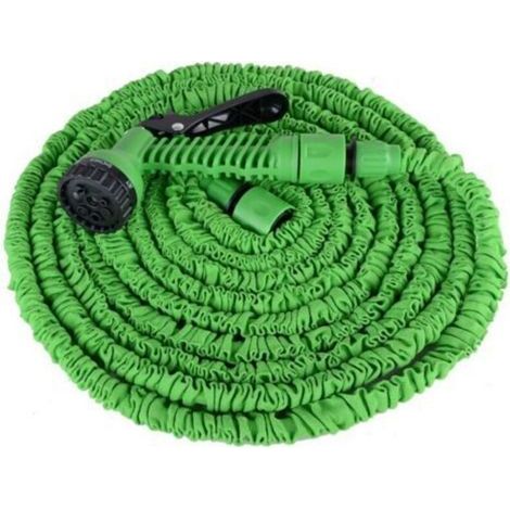 Tuyau extensible de jardin 22,5 m avec 7 fonctions pour lavage étanche à l'eau