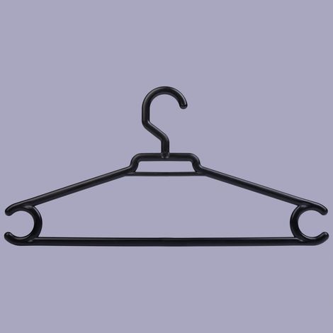 Caja super percha negra de 160 uds 42x0,80x21h cm (1/5)
