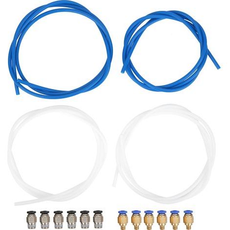 4 tubes en PTFE, 6 connecteurs PC4M6, accessoires d'imprimante 3D PC4M10 (1/5)