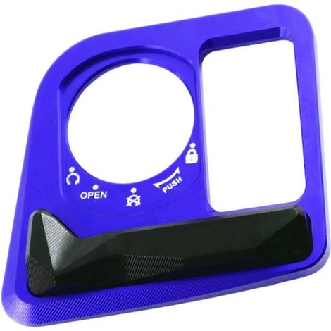 Interruptores de llave universales para motocicleta, instalación sin herramientas, sistema de encendido antirrobo para motocicleta, apto para Auto PCX160 azul (1/5)