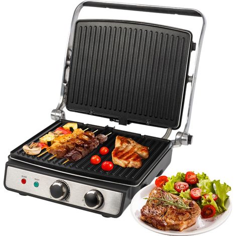ProfiCook PC-KG 1264 Grill eléctrico negro 2000 vatios