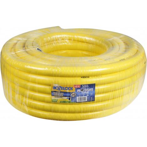 Super Tricoflex Ultimate 30 mm Mehrzweck-Gartenschlauch – 50 m – Gelb HOZELOCK