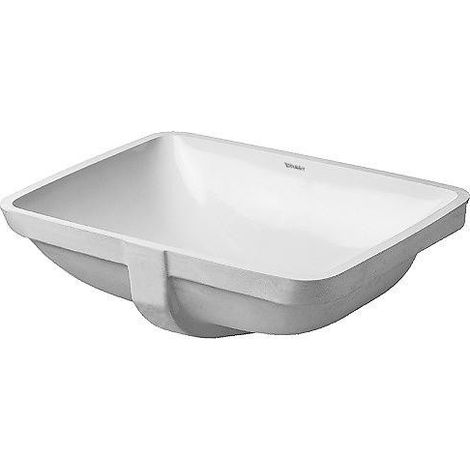 Lavabo encastré STARCK 3 m ÜL o HLB 490x365mm o HL we WG