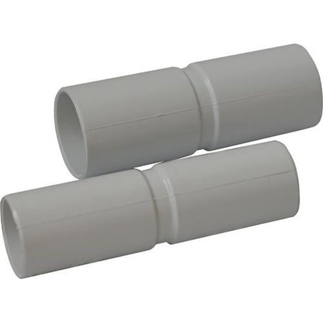 MANICOTTO TUBO-TUBO PVC GRIGIO Ø32MM IP40