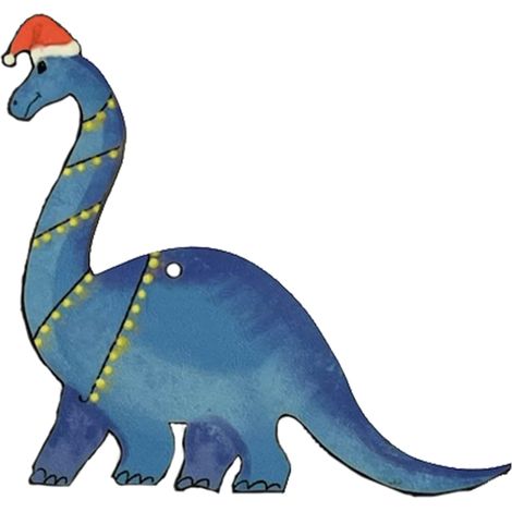 Décoration Dinosaure Personnalisée En Bois (1/2)
