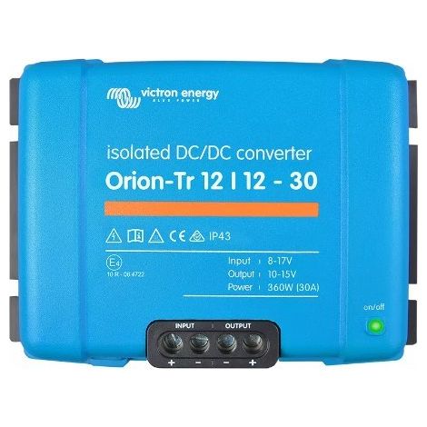 Orion-tr dc-dc 12v/12v-30a (360w) isolé      