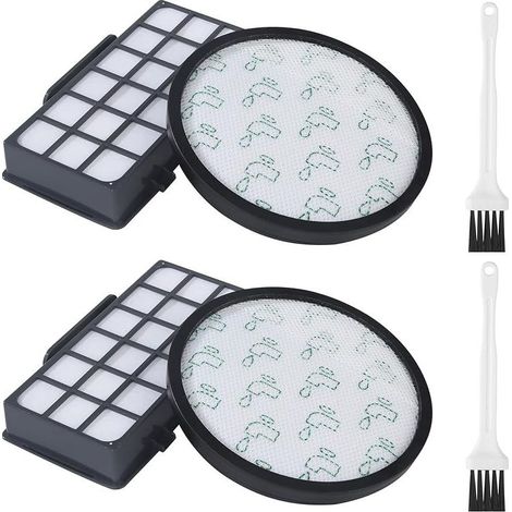 2Lot Filtres pour Rowenta X-Trem Power Cyclonic RO69xx RO72xx,Filtre de Rechange Accessoires ZR006001,Filtre Aspirateur pour Rowenta Silence Force Cyclonic RO6962 RO6963 RO6971 RO6984 (1/5)