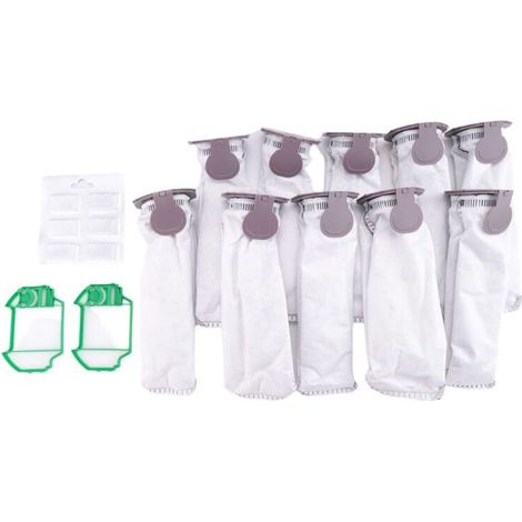 Pour aspirateur Kobold VK7 FP7, 10 chiffons à poussière, 2 pré-filtres, 1 pastille/bâtonnet parfumé. (1/4)