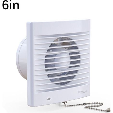 Ventilateur Extracteur - 18 W - Niveau Sonore  35 dB - Pour Salle De Bain Cuisine Grenier Garage - Murale Ou Fenêtre - 1 Pièce