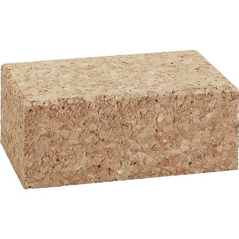 Bloque de lijar kwb corcho natural 40 mm x 80 mm