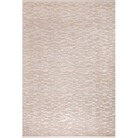 Rutschfester Teppich Angel Cappuccino 160x230 mit glänzender Oberfläche