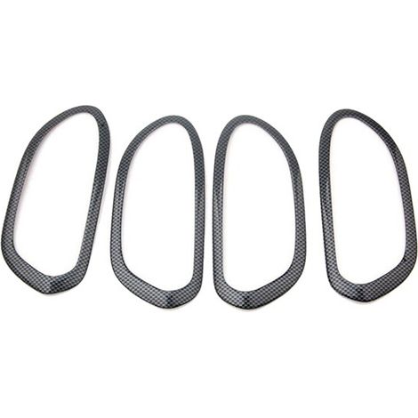 4 interior door handle trim covers for 2006-2011 Honda Civic 8th generation (1/5)