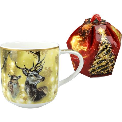 Carmani, tazza natalizia 450ml - cervo (1/2)