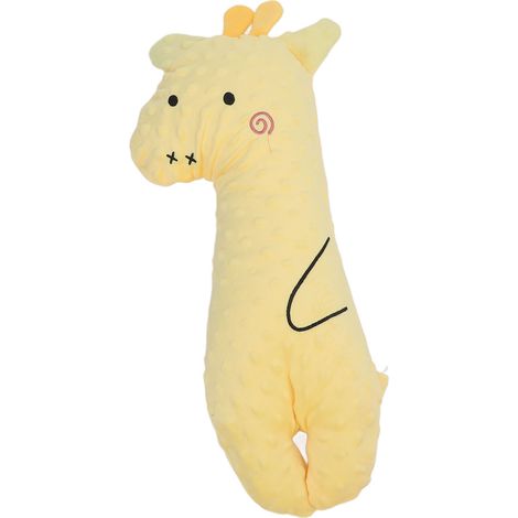 Coussin de corps en peluche pour bébé, motif animaux mignons et doux, idéal pour dormir sur le côté, pour les bébés de 0 à 36 mois. Motif petit cerf. (1/5)